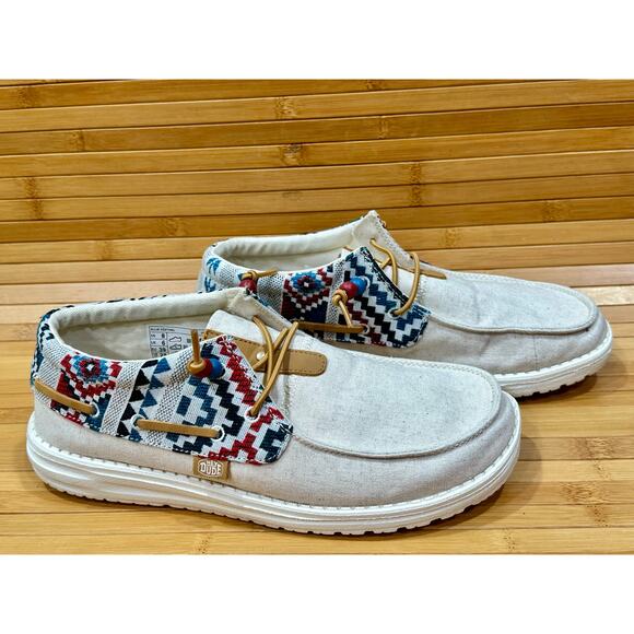 Hey Dude Ellie Festival Joshua Tree Shoes Women’s Size 8 EU 39 Aztec Boho Casual - Picture 1 of 10